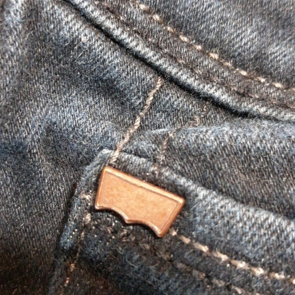 Levi's Demi Curve sz 11 skinny black tag - Picture 3 of 6